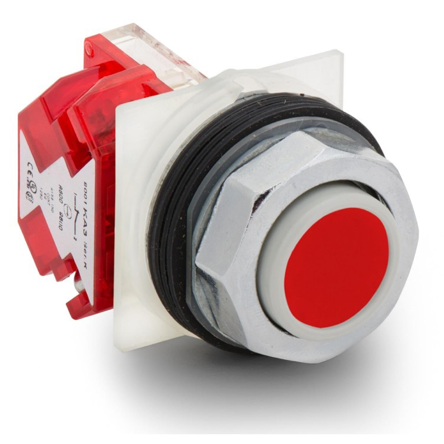 9001KR3RH6-Pulsador-600vac-10a-30mm-t-k