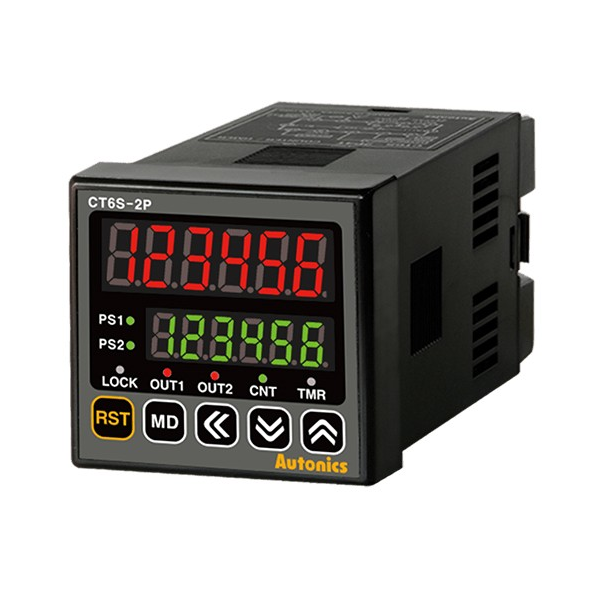 CT6S2P4-Contador/Timer-48X48X90-240Vac-100Ma