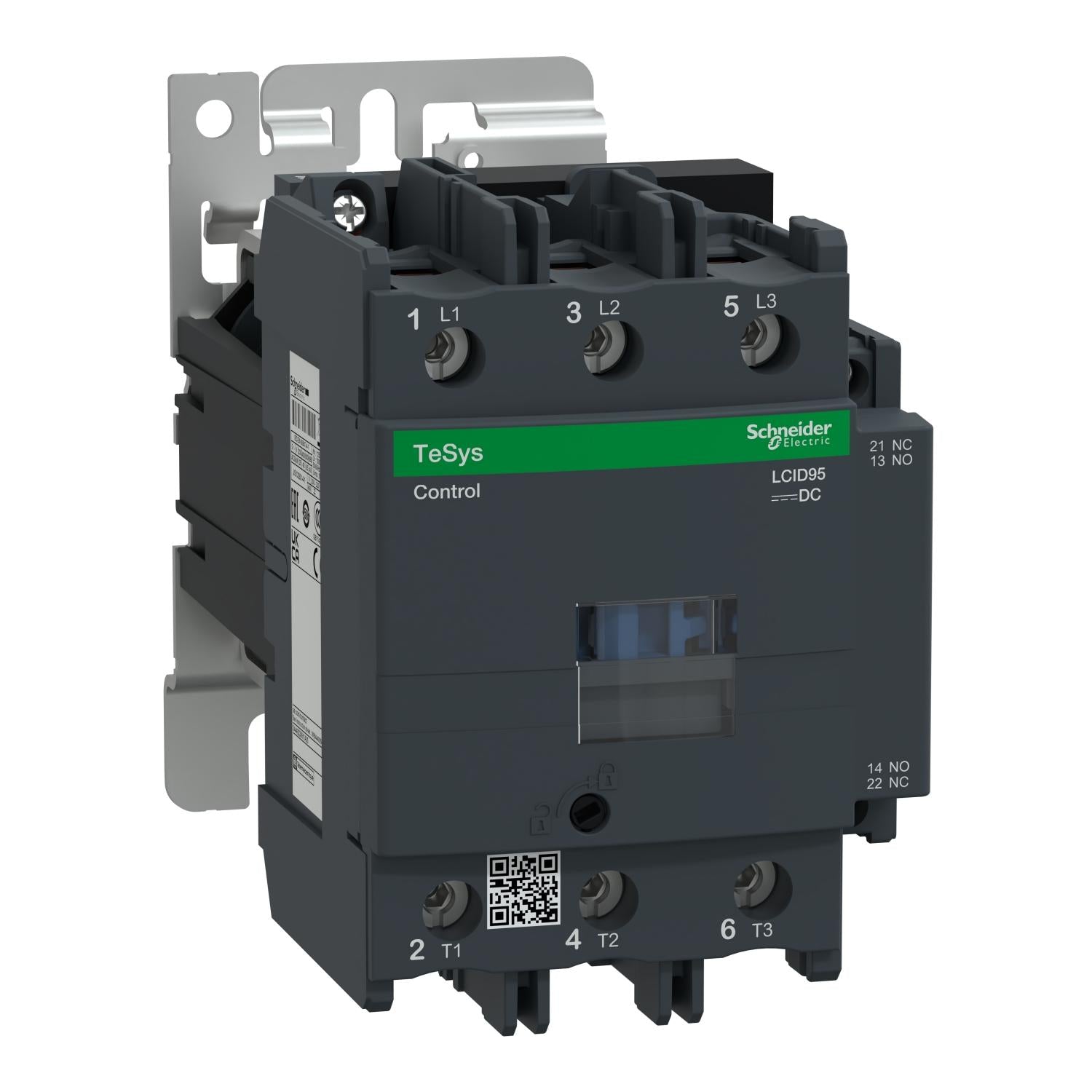 LC1D95BD-Contactor-TeSys-D-3P(3NA)-AC-3-Bobina-440V-95A-24VDC