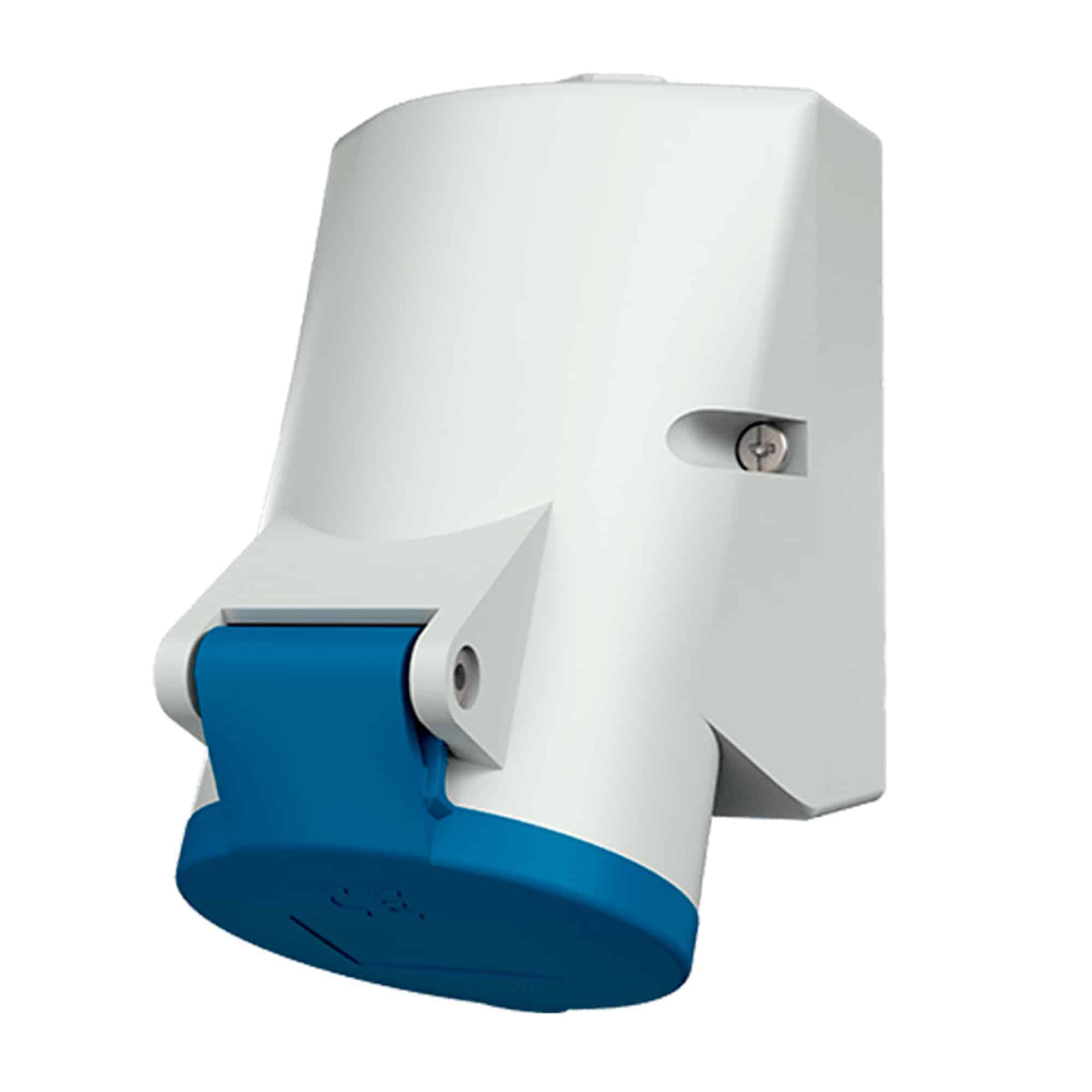 104 Toma Industrial Mennekes 16A 3P+T 250V Azul 9H IP44