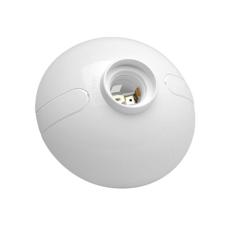 P21B-PLAFÓN-WALL-SOCKET-OVAL-(PORTALÁMPARA)-ROSCA-E-27-BLANCO-P21B