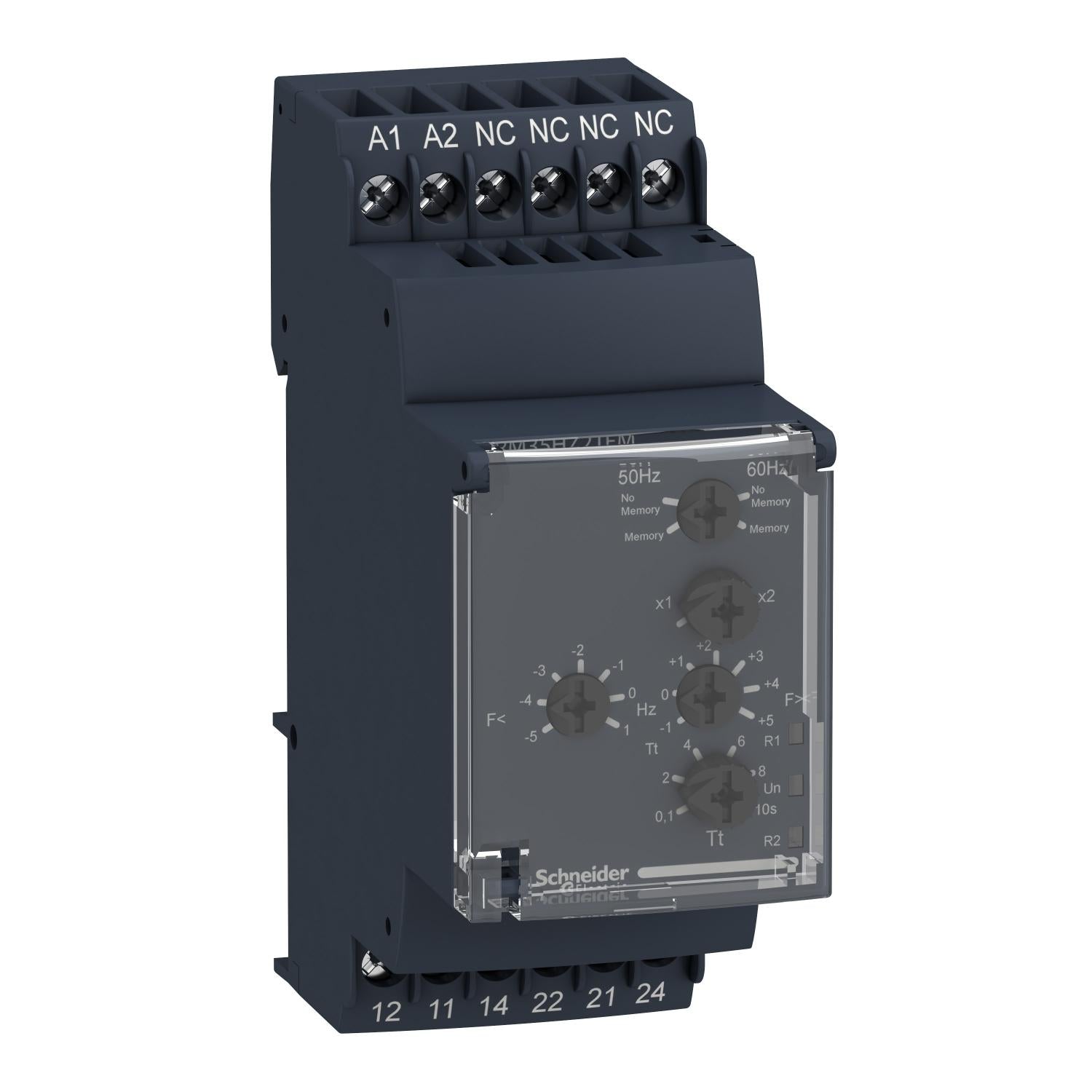 RM35HZ21FM-Relé-de-control-de-frecuencia-RM35-HZ-rango:-40..70-Hz