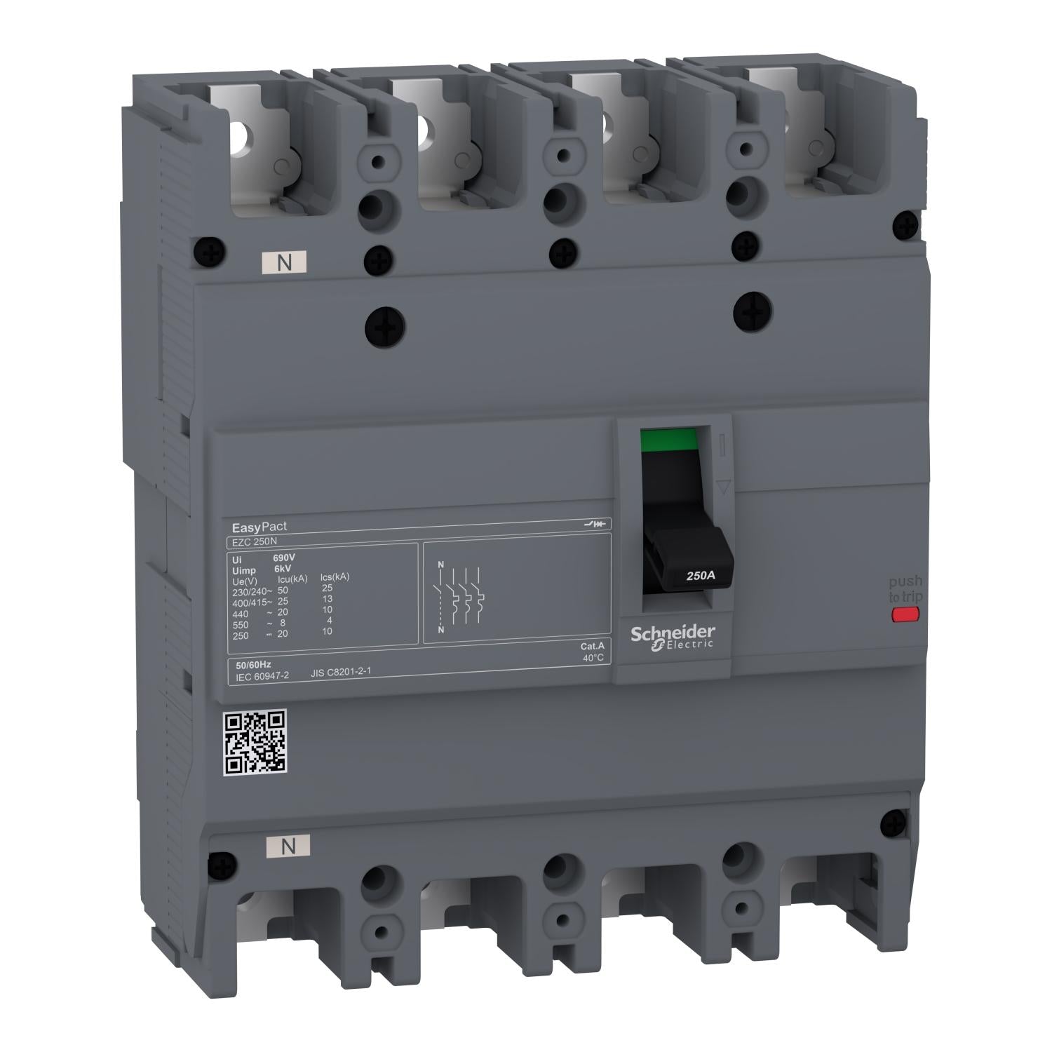 EZC250N4250-Interruptor-Automático-Fijo-EasyPact-EZC250N-TMD-250-A-4P3D