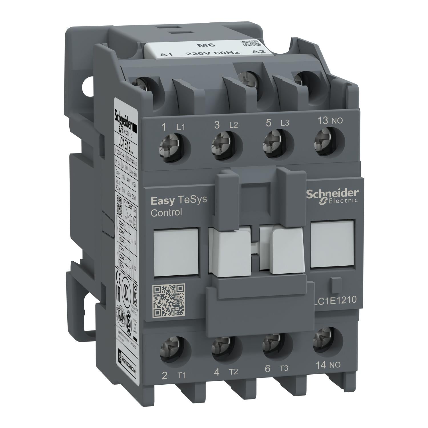 LC1E1210M6-Contactor-EasyPact-TVS-3P(3-NO)-AC3-12A-220-VAC