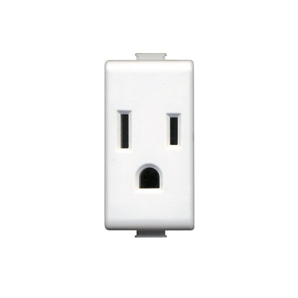 AM5028TS-TOMACORRIENTE-SIMPLE-2X15A+T-250V-1MOD.-BLANCO-TIPO-AMERICANO