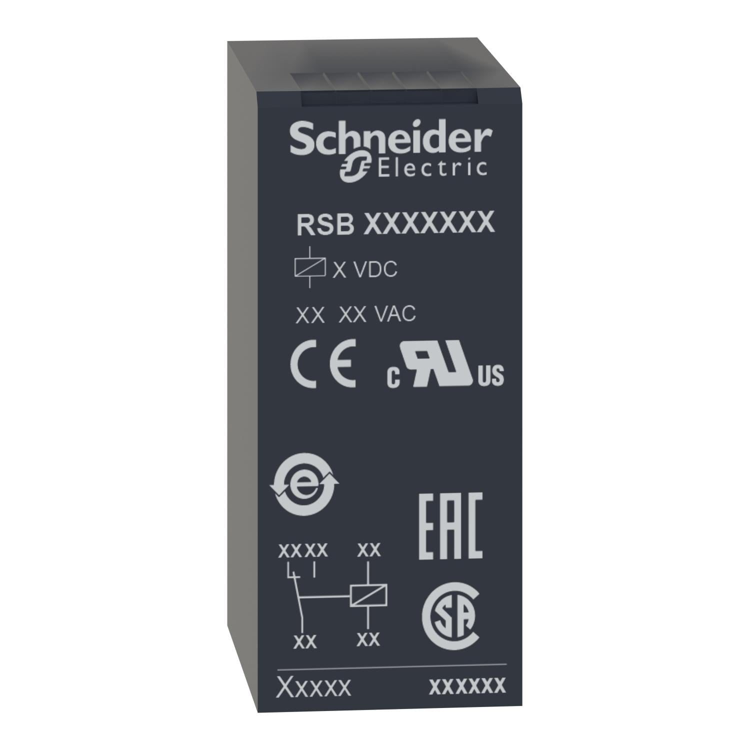 RSB1A160M7-RELE-ENCHUFABLE-INTERFASE-16-A-ZELIO-220-VAC-1NA-+-1NC