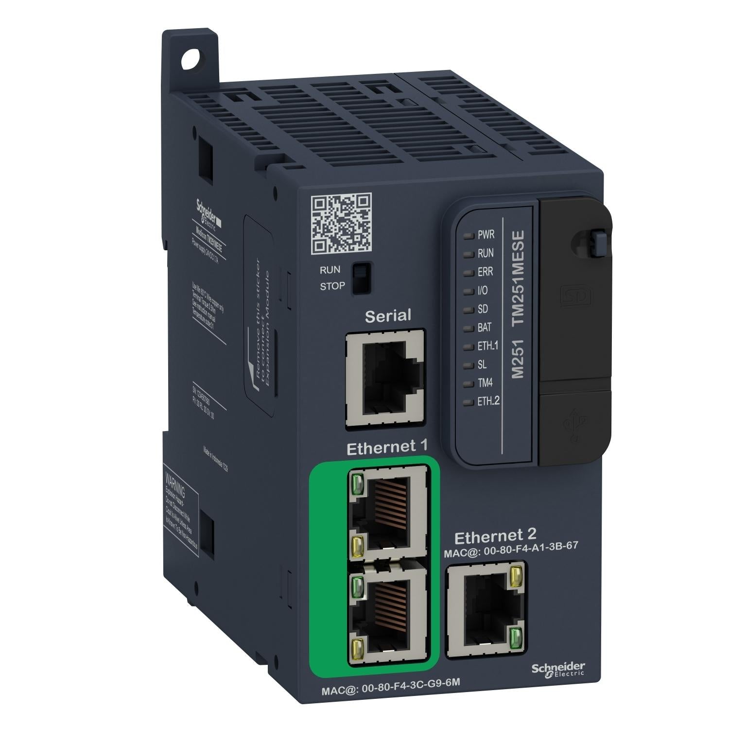 TM251MESE-Controlador-lógico,-Modicon-M251,-2-x-Ethernet