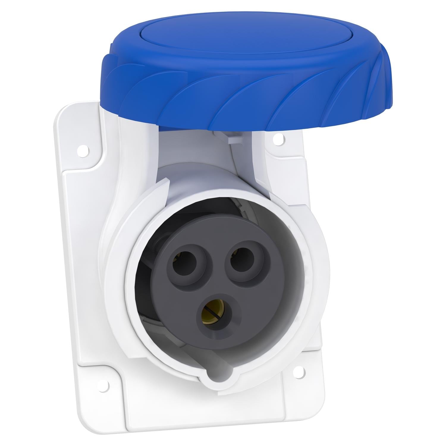PKF16F723-TOMA-INDUSTRIAL-EMPOTRADA-2P+T-16A-250V-AZUL-6H-IP67