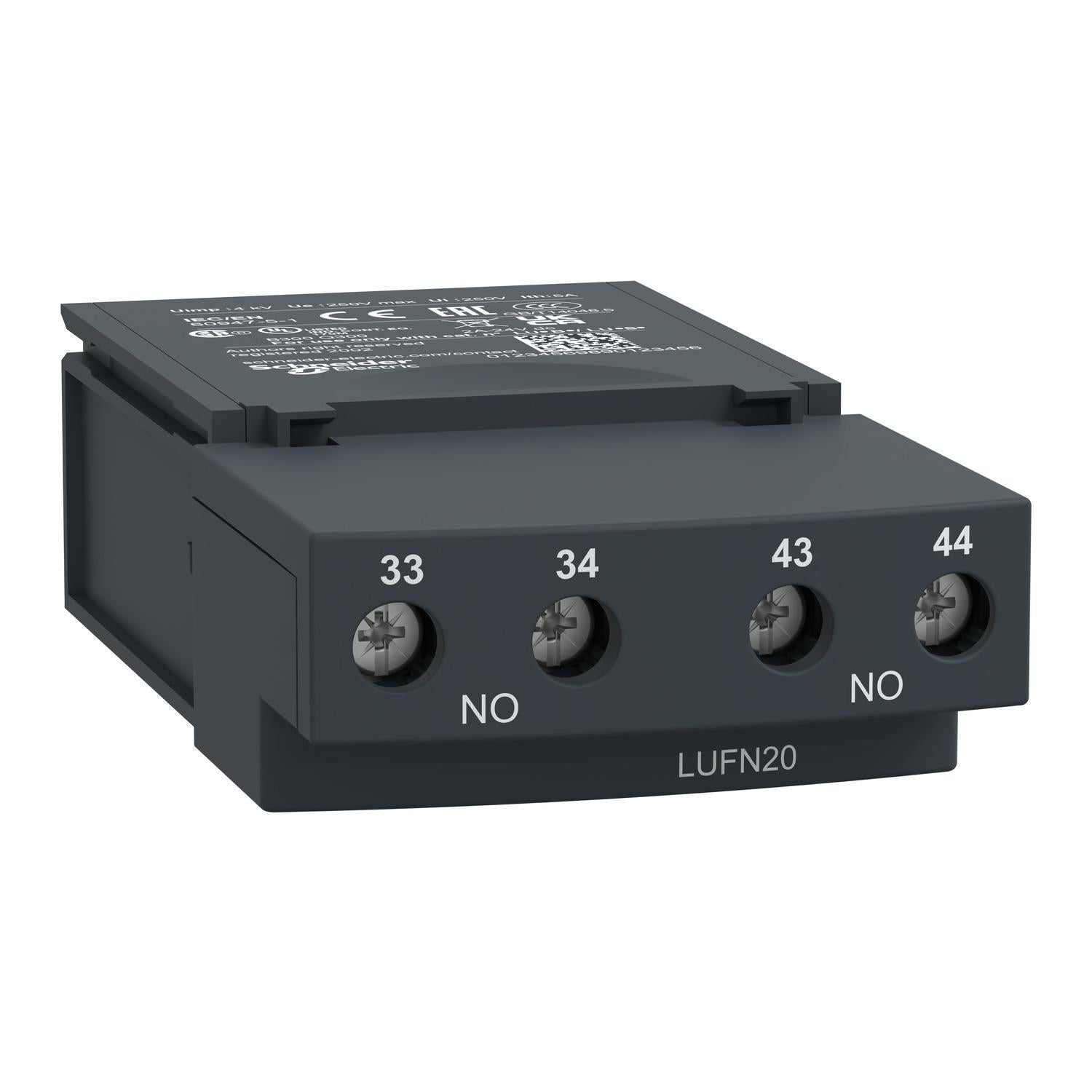 LUFN20-Modulo-de-contacto-auxiliar-2NA-TeSys-U