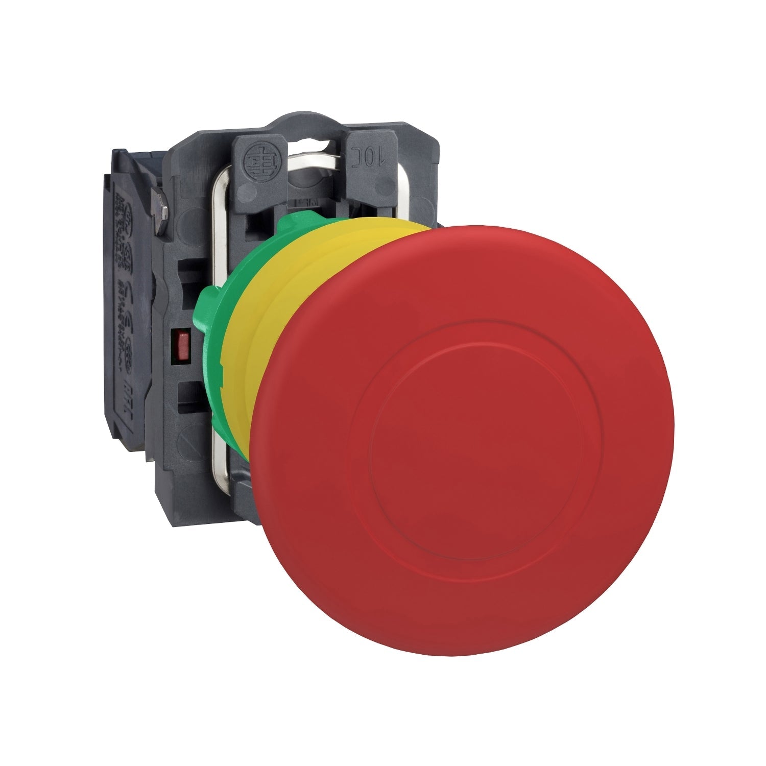 XB5AT842-Apagado-de-parada-de-emergencia-roja-Ø22mm,-Cabeza-en-forma-de-seta-40mm