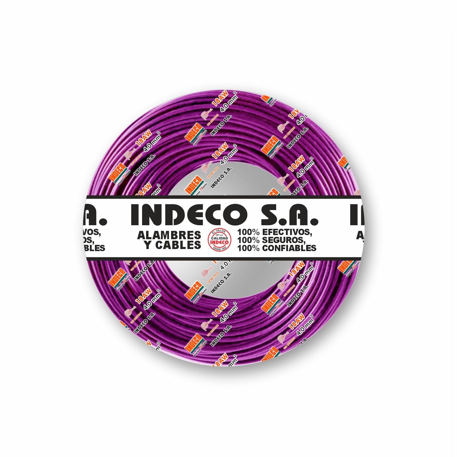 CABLE DE CONTROL GPT 18AWG. VIOLETA