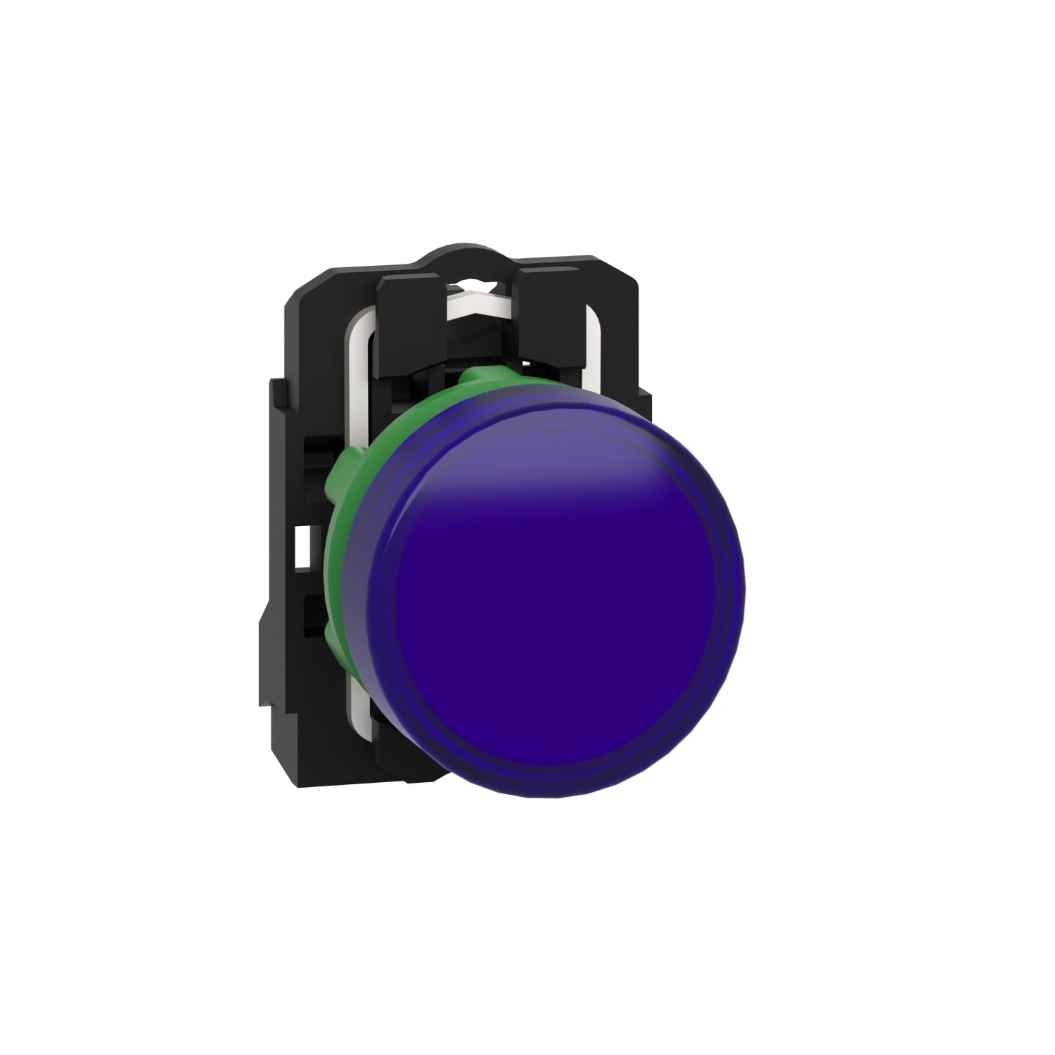 XB5AVM6-Luz-piloto-redonda-azul-Ø-22mm,-IP65,-LED-integrado,-240-V