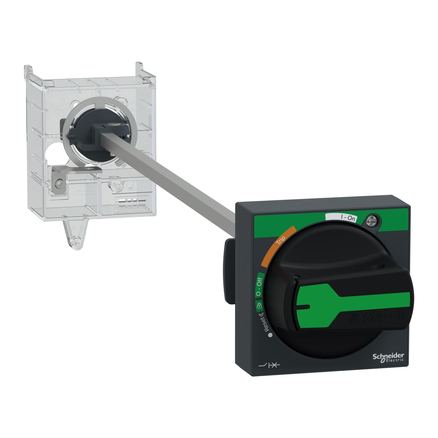 GV3APN01-Kit-de-mando-rotativo-TeSys-GV3-IP54-Manija-roja-con-indicador-de-disparo-para-GV3L-GV3P