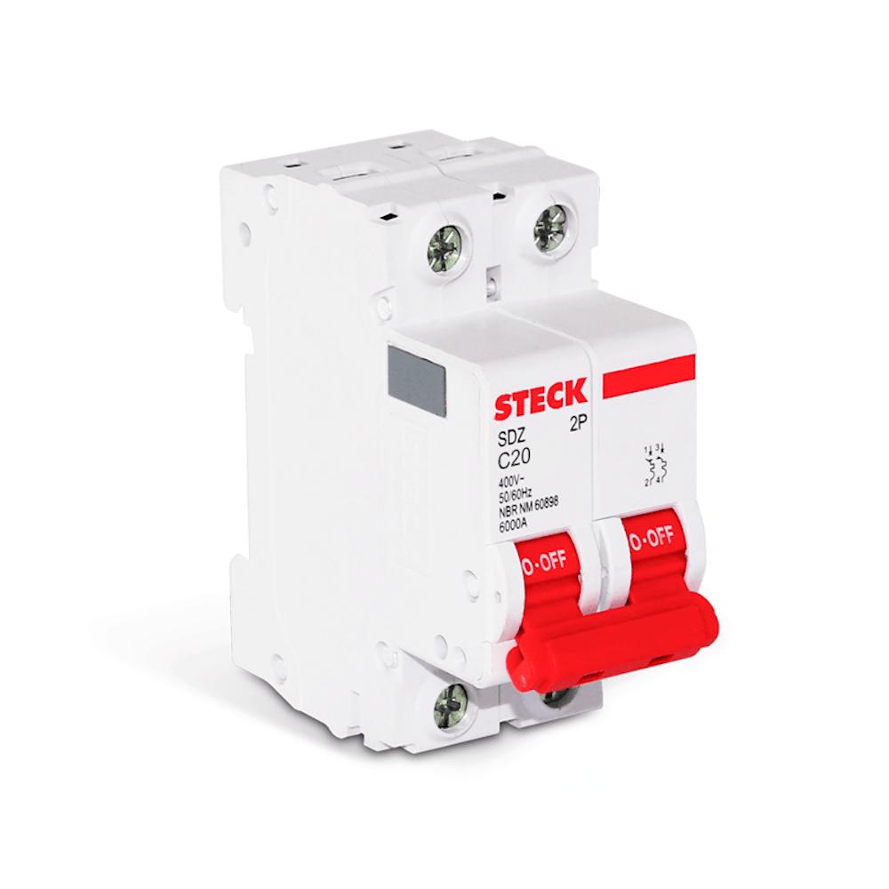 SDZD62C20-INTERRUPTOR-TERMOMAGNETICO-2P-20A-6KA/400V-10KA/230V