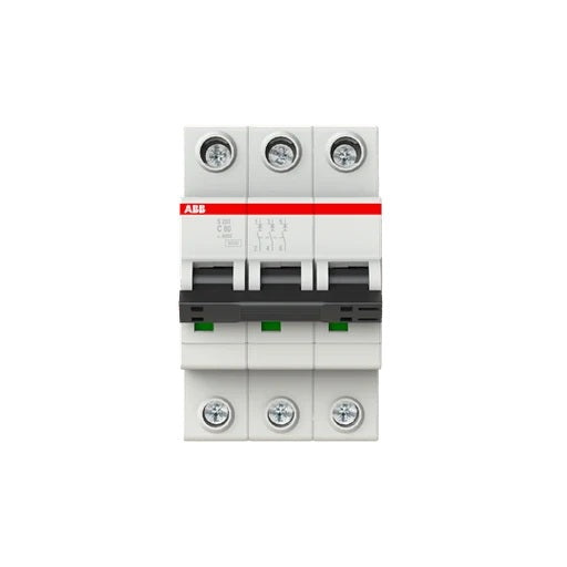2CDS253001R0804 Interruptor Termomagnético S203-C80 3P 80A 10kA Curva C