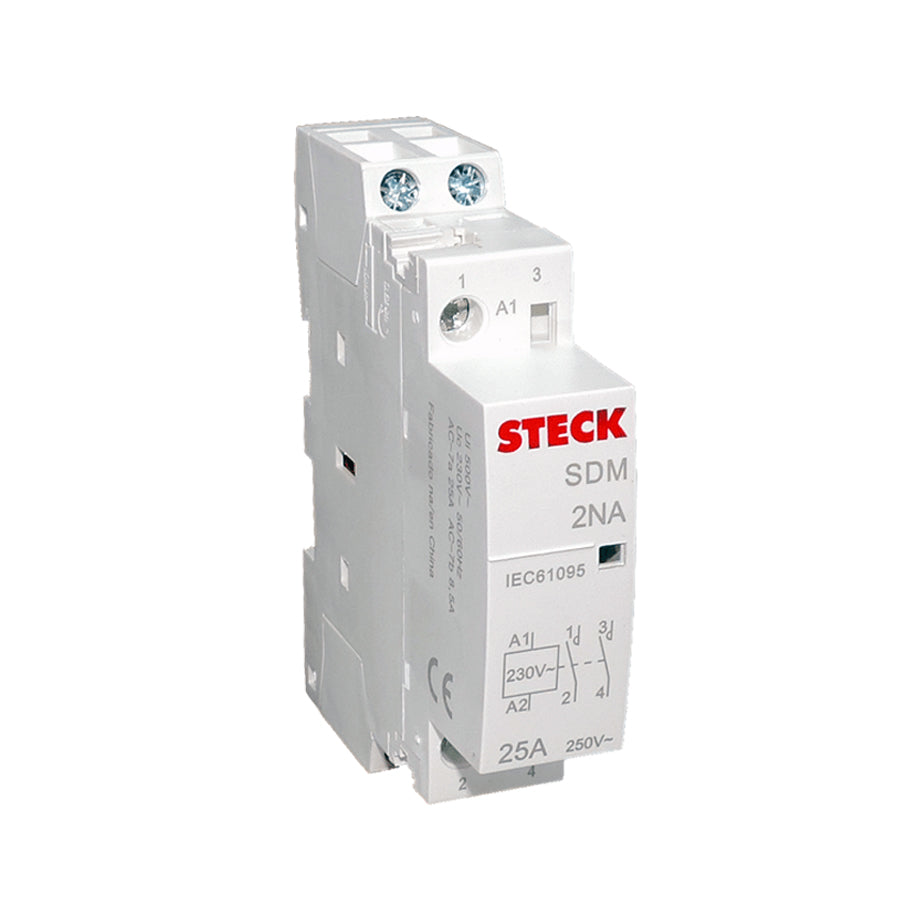 SDM2520M-CONTACTOR-MODULAR-25A-2NA-BOB-230VAC