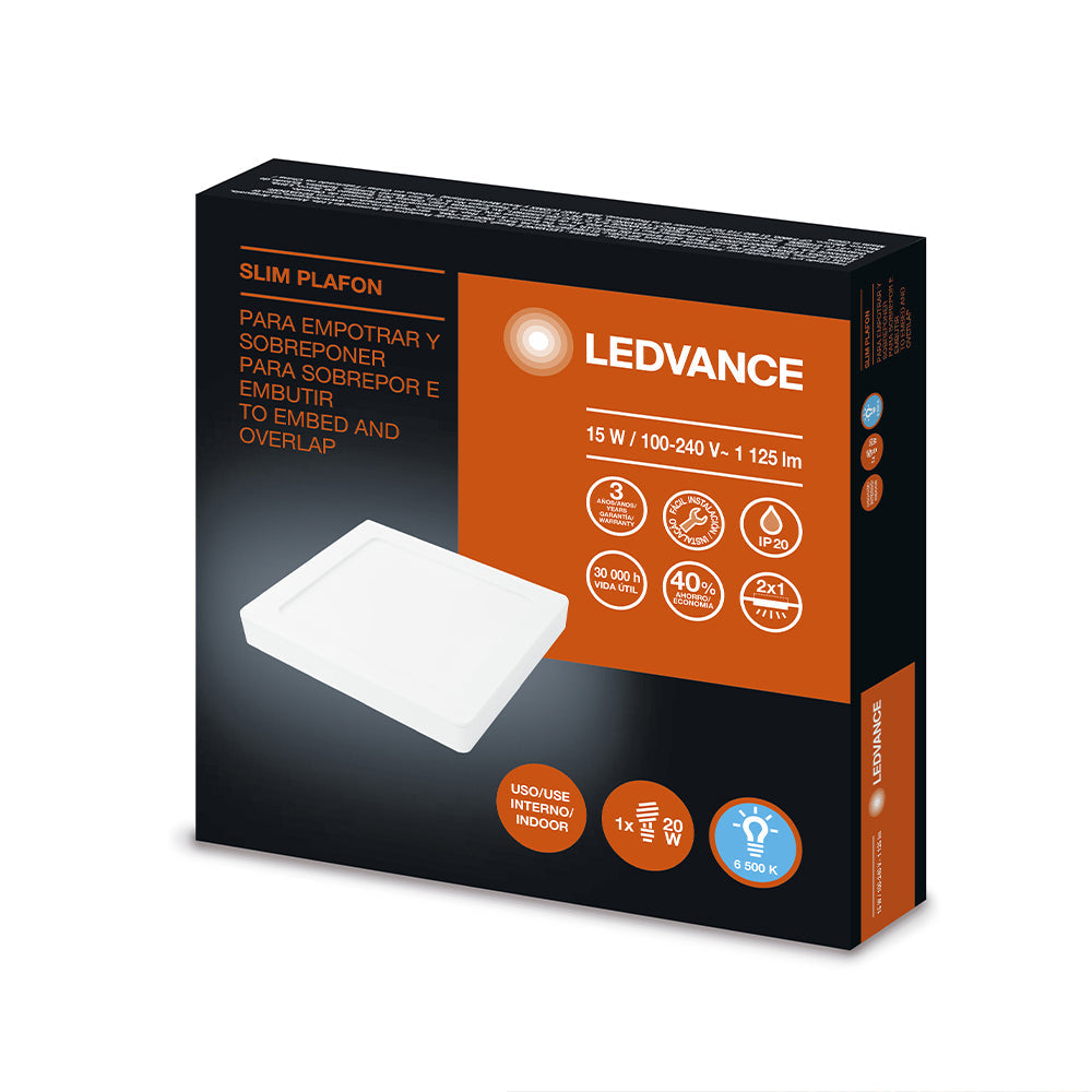 7014217-LEDVANCE-SLIM-PLAFON-15W-100-240V-6500K-IP20-200MM-CUADRADO-G2