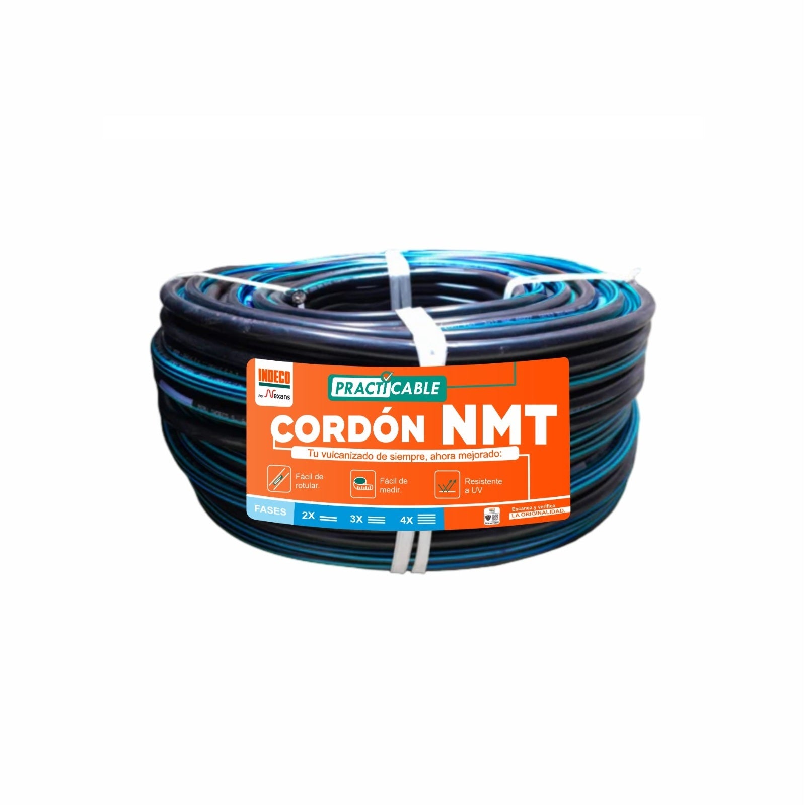 CABLE VULCANIZADO NLT 4x16AWG NEGRO 500V