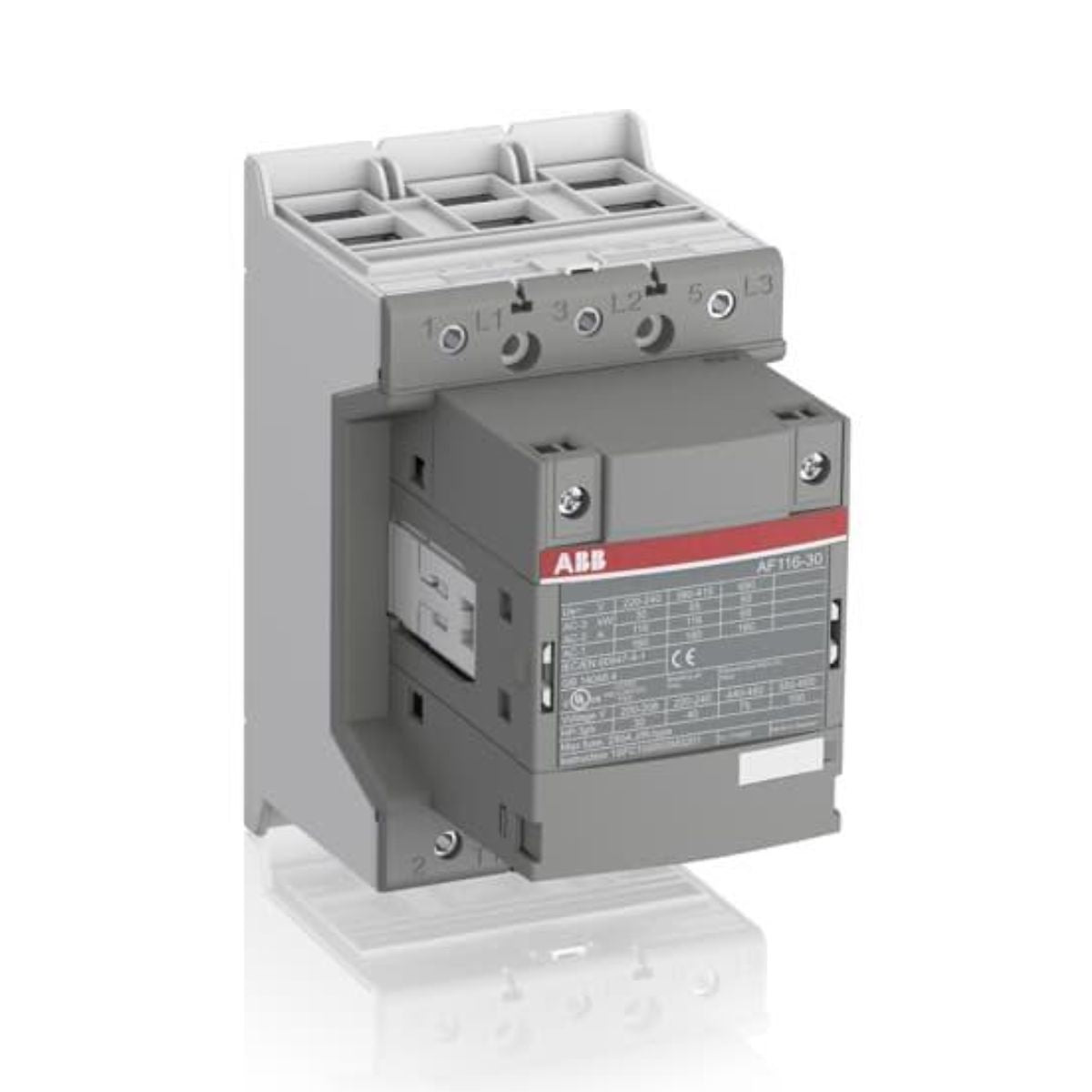 1SFL427001R1300 Contactor 3P, 116A/AC3, bob.100-250Vac/Vdc, AF116-30-00-13