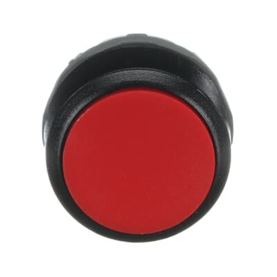 1SFA611100R1001-Actuador-para-pulsador-modular-22mm,-con-bizel-plastico,-rojo,-MP1-10R