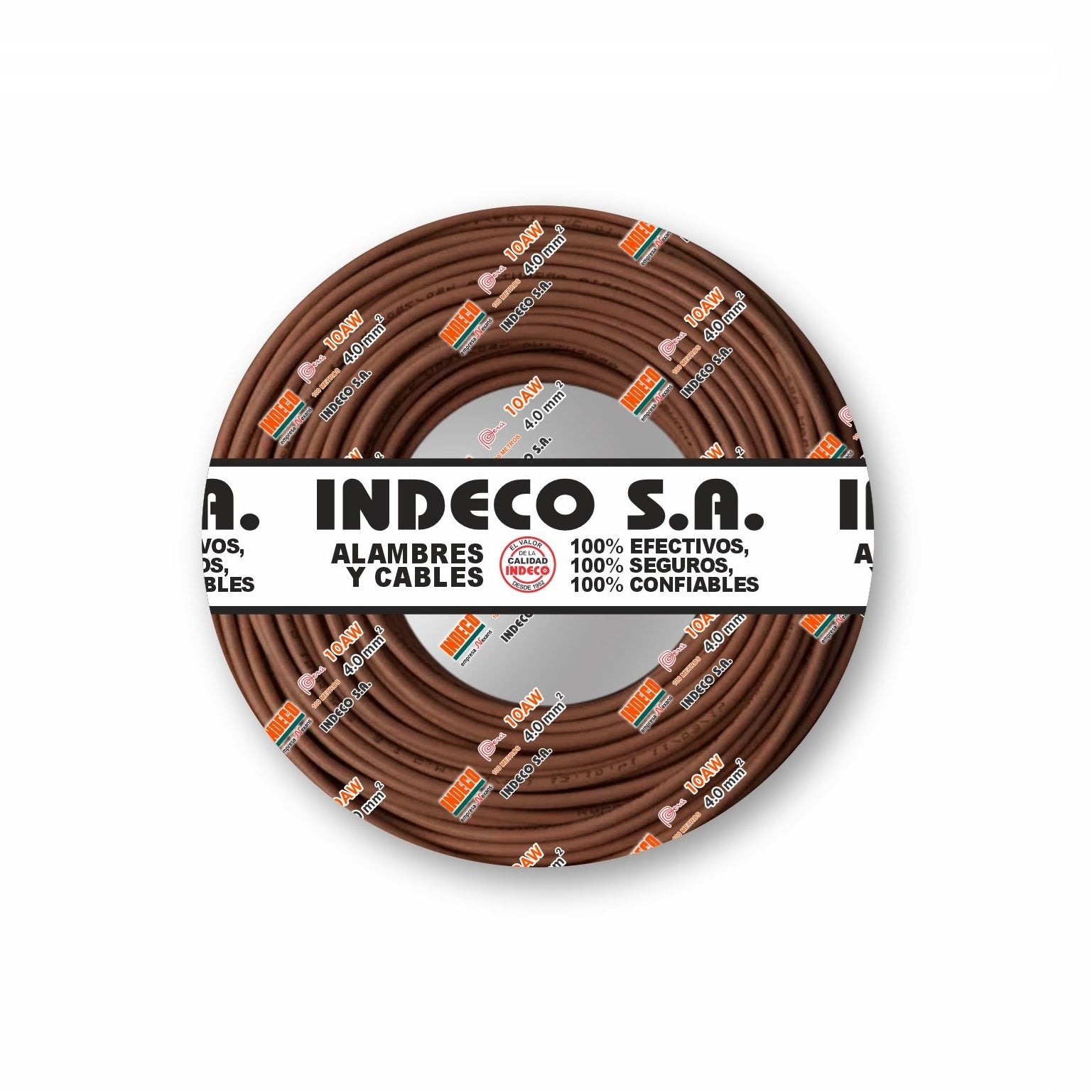 CABLE DE CONTROL GPT 10AWG.  MARRON