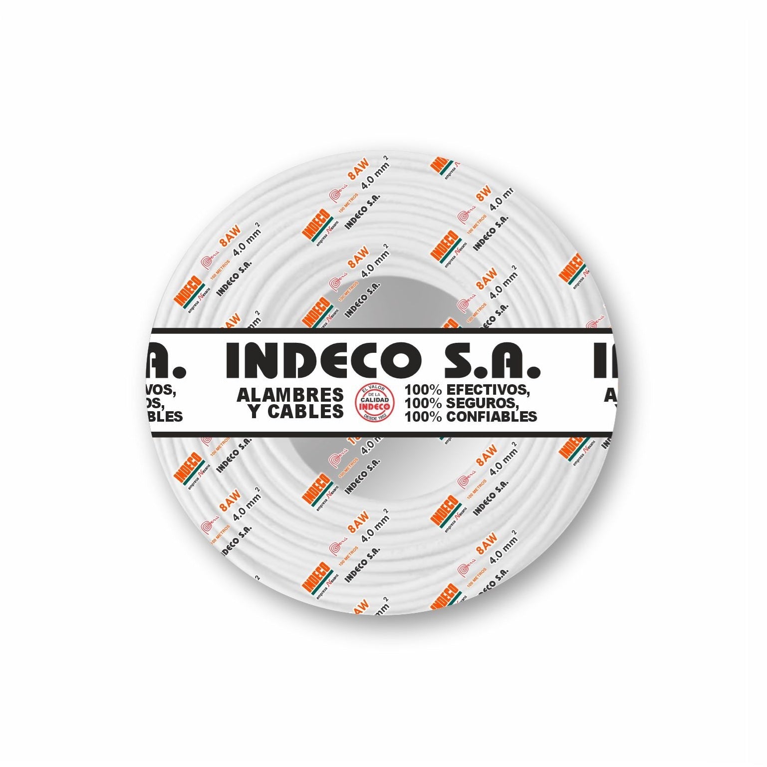 CABLE DE CONTROL GPT 8AWG. BLANCO