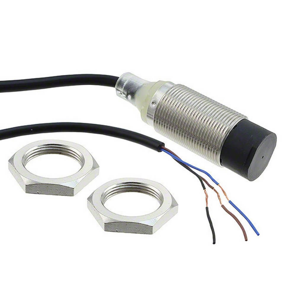 Sensor-Inductivo,-M18-metal-corto,-sin-blindar,-16mm,-PNP,-NO,-con-cable-2m-E2B-M18KN16-WP-B1-2M