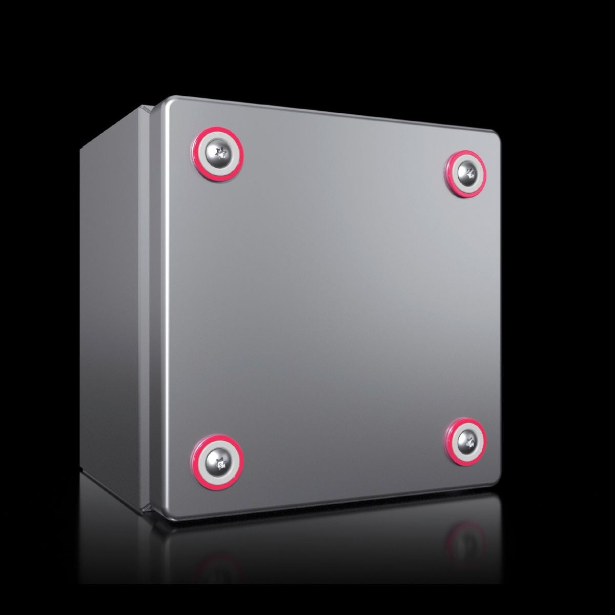 1564000 KX CAJA DE BORNES 150X150X120 MM (AnxAlXPrf), Acero Inoxidable 1.4301 Incluye Placa y Conjunto Fijación