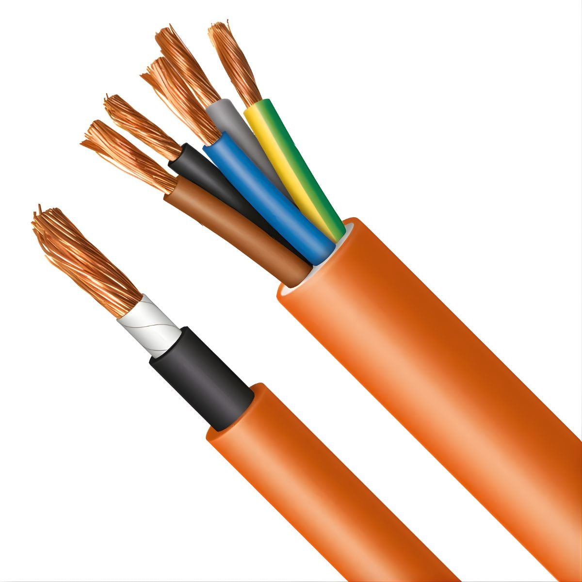 CABLE AFIREFENIX SZ1-K (AS+) 0,6/1 kV 5G6 MM2 NARANJA
