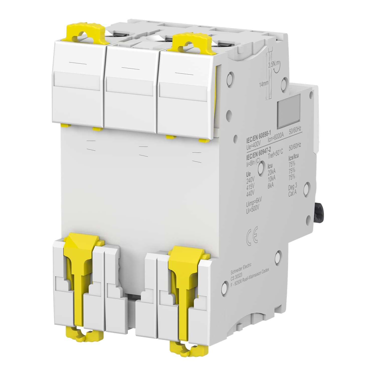 A9F74332 Llave térmica Acti9 iC60N 3P 32A curva C