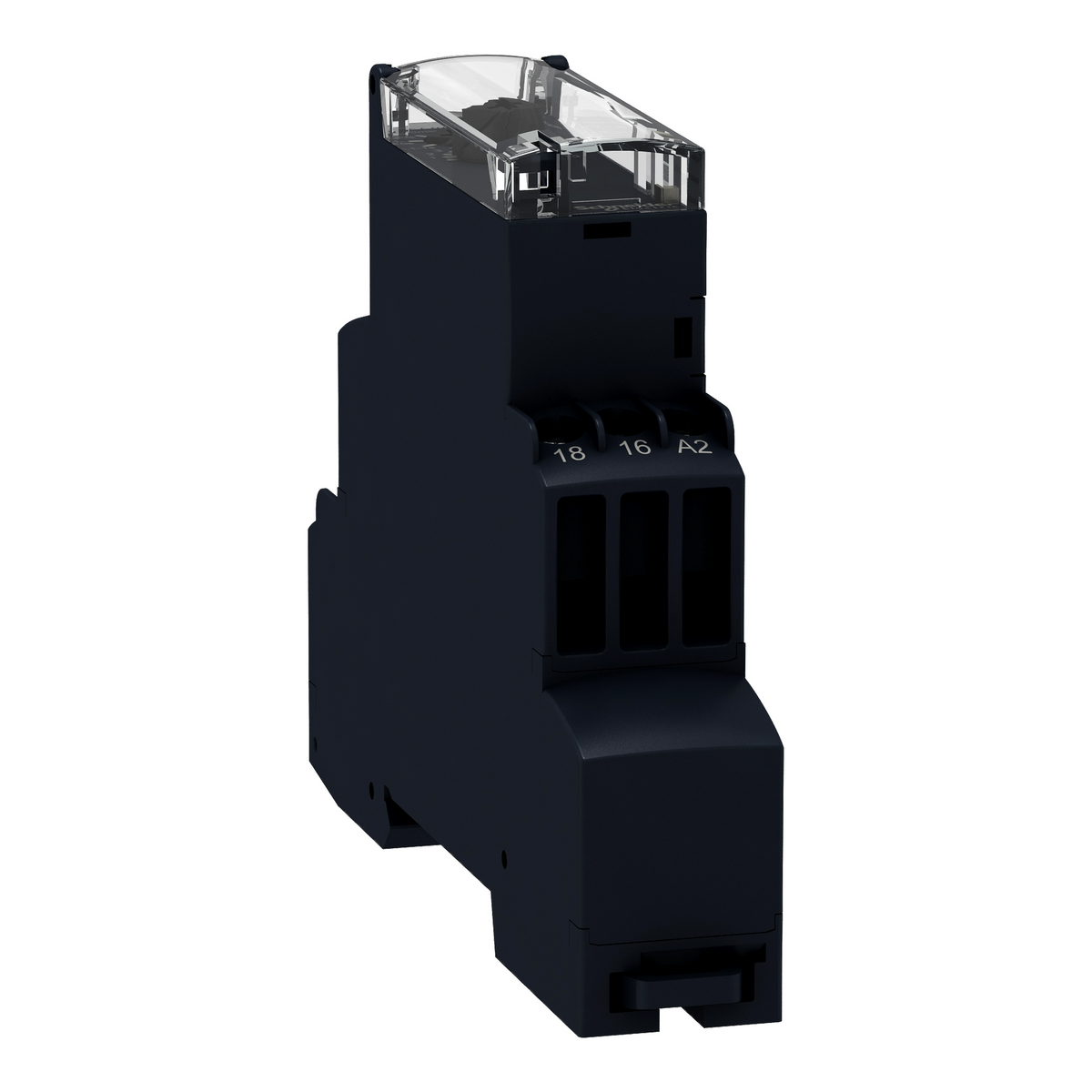 RE17RAMU Relé temporizador modular, 8A, 1 CO, retardo de activacion, 24...240 V CA/CC Schneider