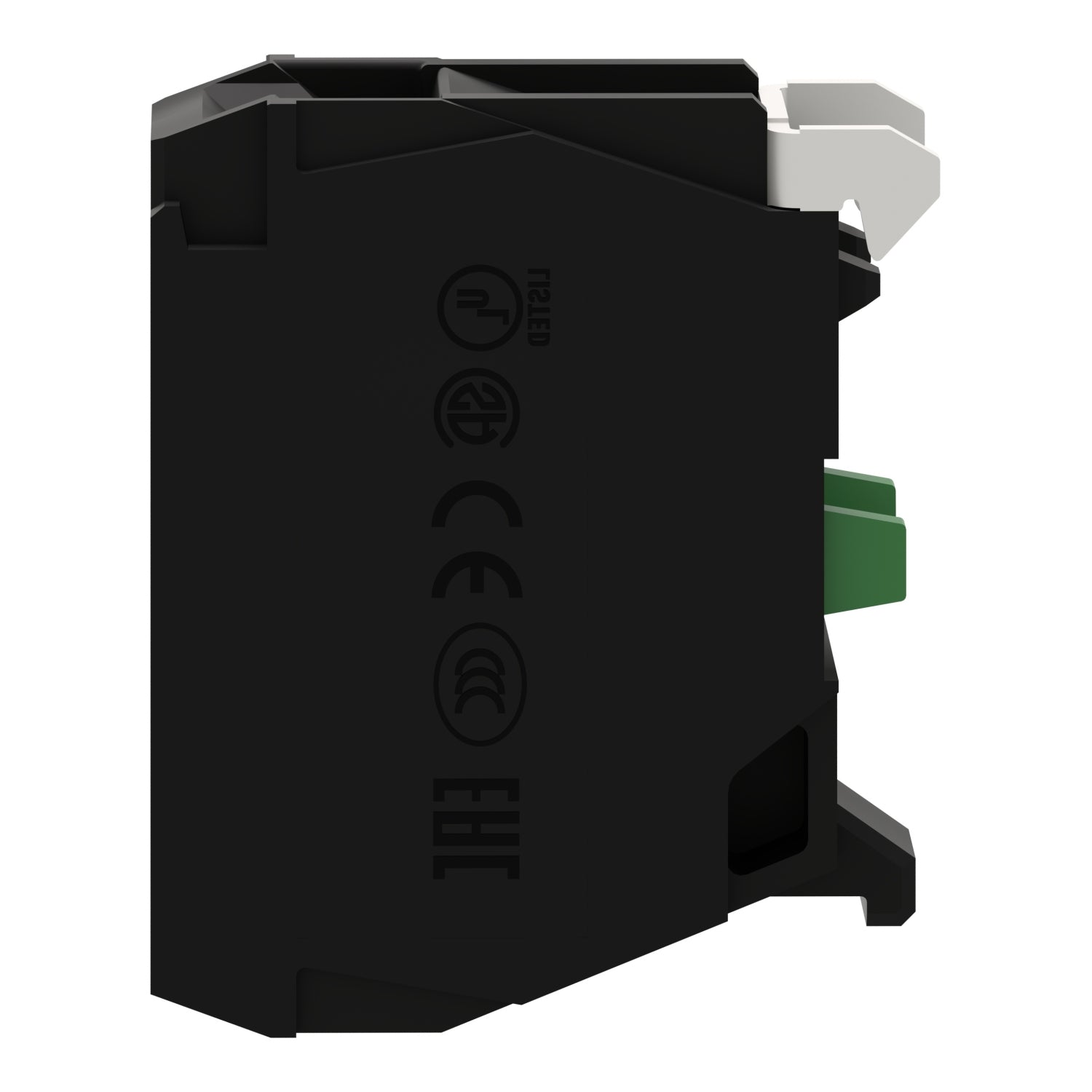 ZBE101 Bloque de contacto para bonton de control, pulsador, Ø 22mm, 6A, 120V, 1NA Schneider