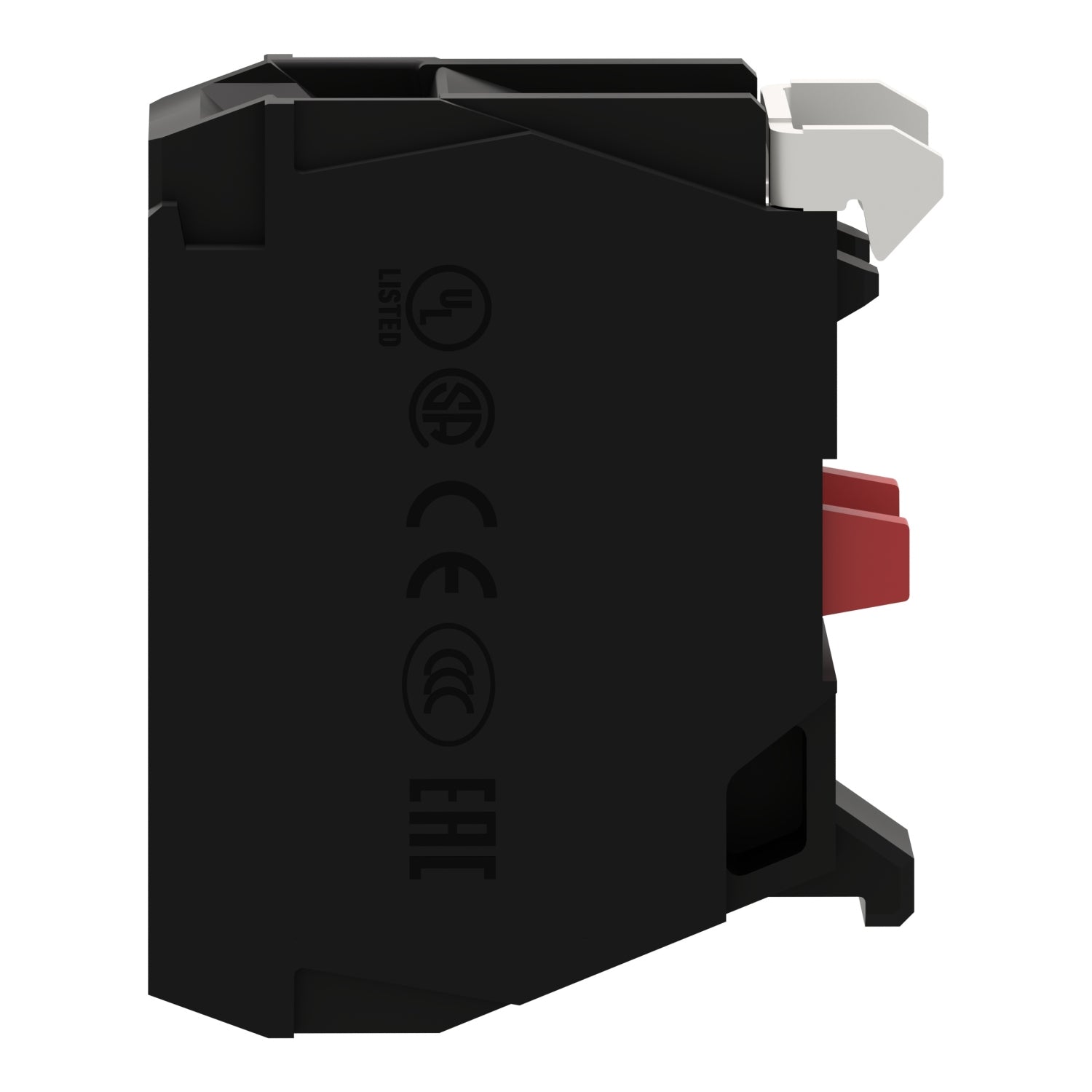 ZBE102 Bloque de contacto para boton de control, pulsador Ø 22mm, 6A, 120V, 1NC Schneider