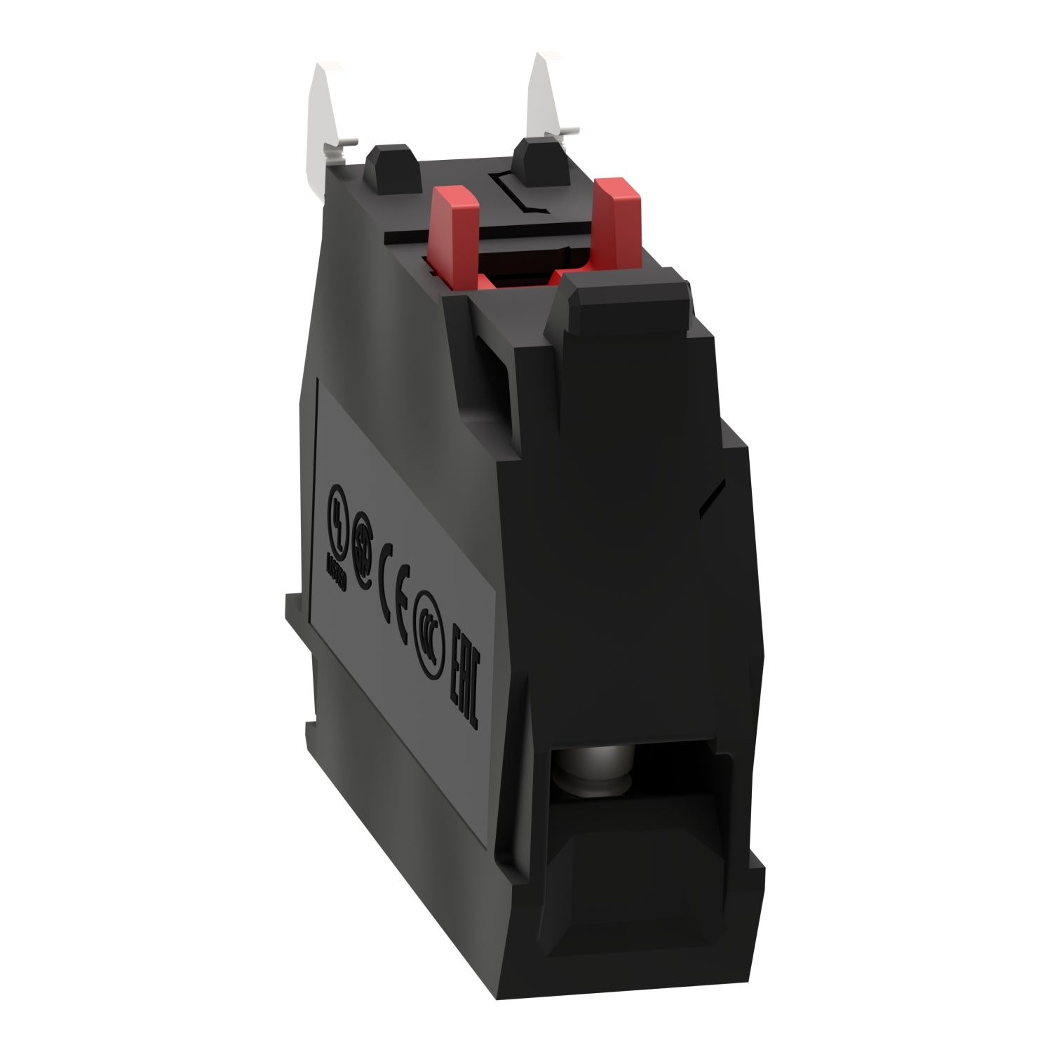 ZBE102 Bloque de contacto para boton de control, pulsador Ø 22mm, 6A, 120V, 1NC Schneider